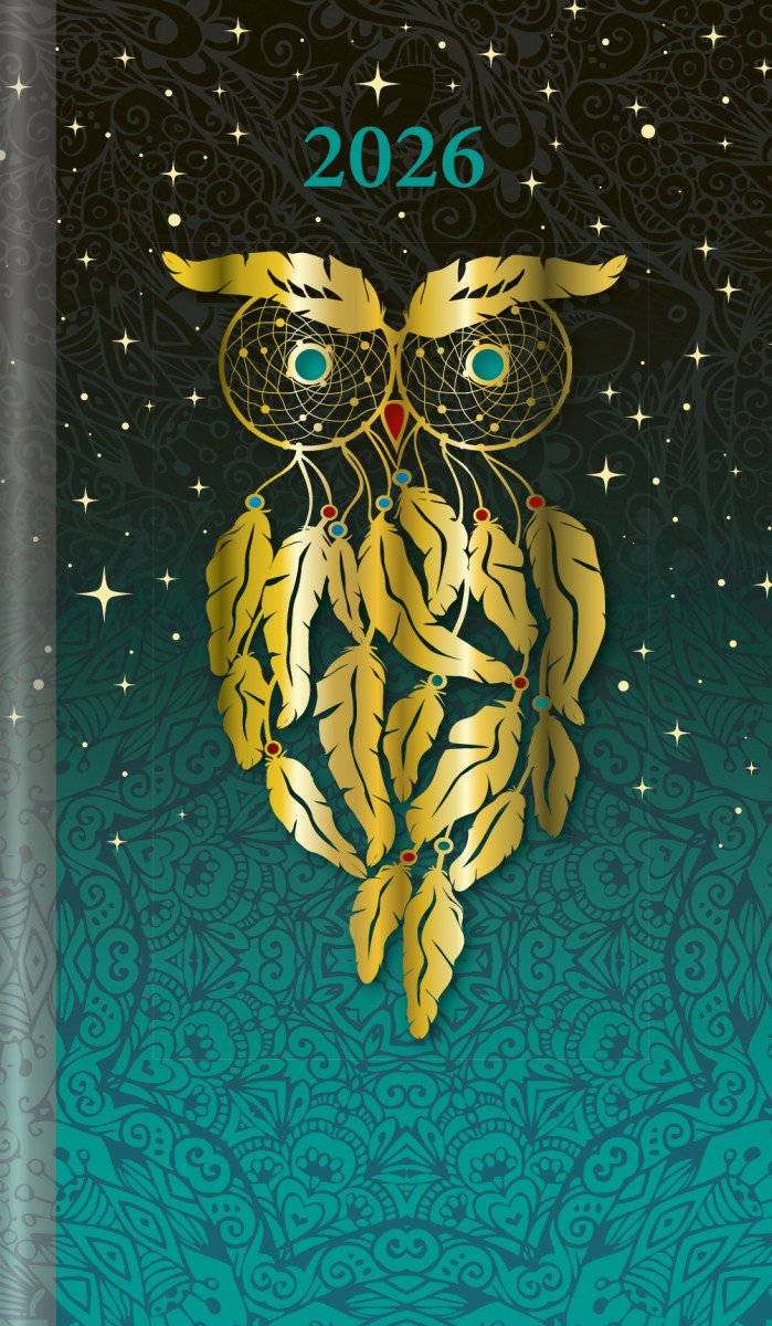 Kapesní diář 2026 - Art Lapač snů A6