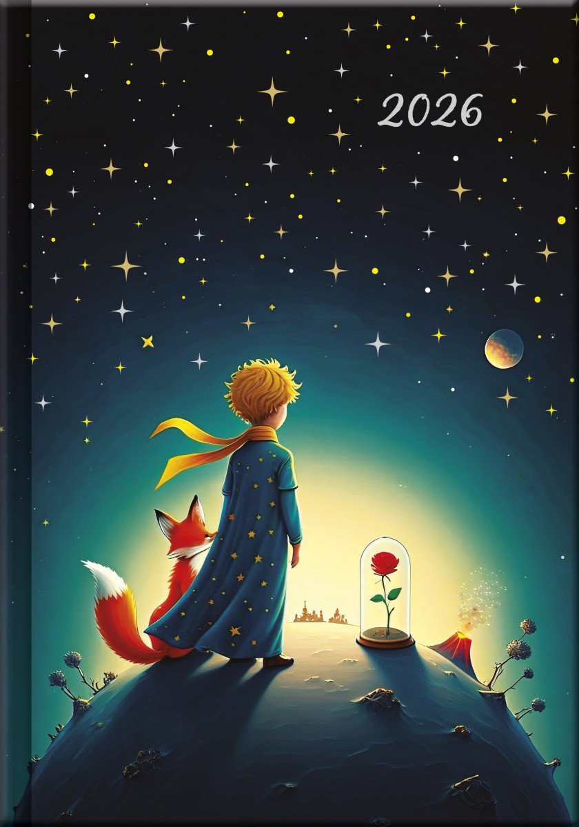 Denní diář 2026 - Art Malý princ A5