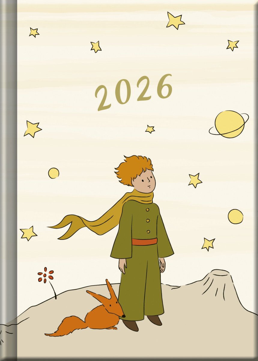 Praktik denní diář 2026 - Malý princ
