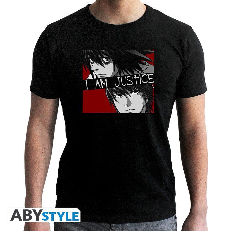 Death Note Tričko I Am Justice XL