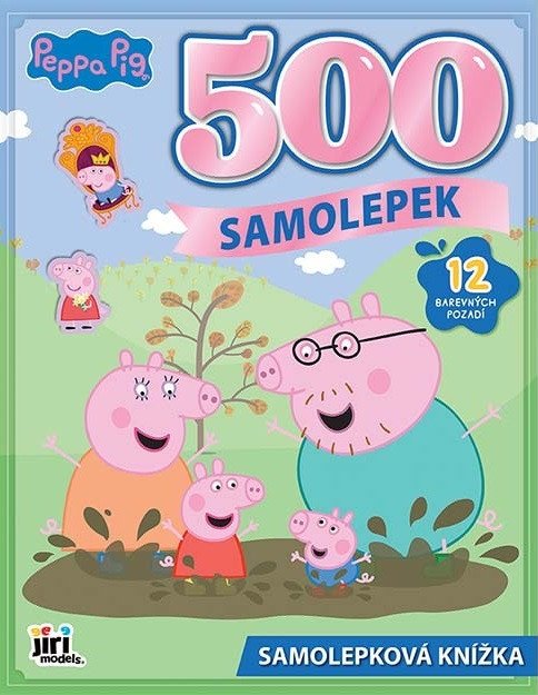 Prasátko Peppa - 500 samolepek