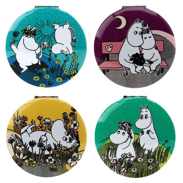 Mumínek Kompaktní zrcátko