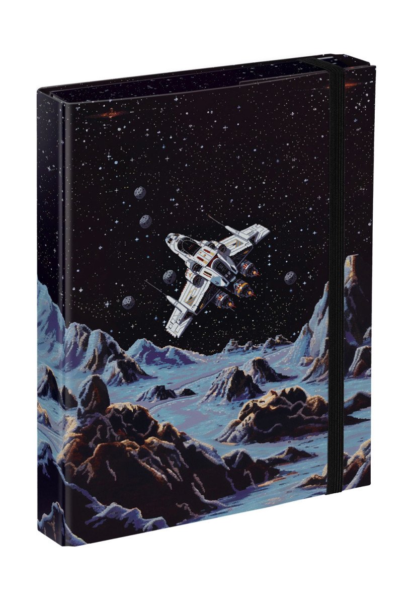 BAAGL Desky na školní sešity A5 - Pixel Space