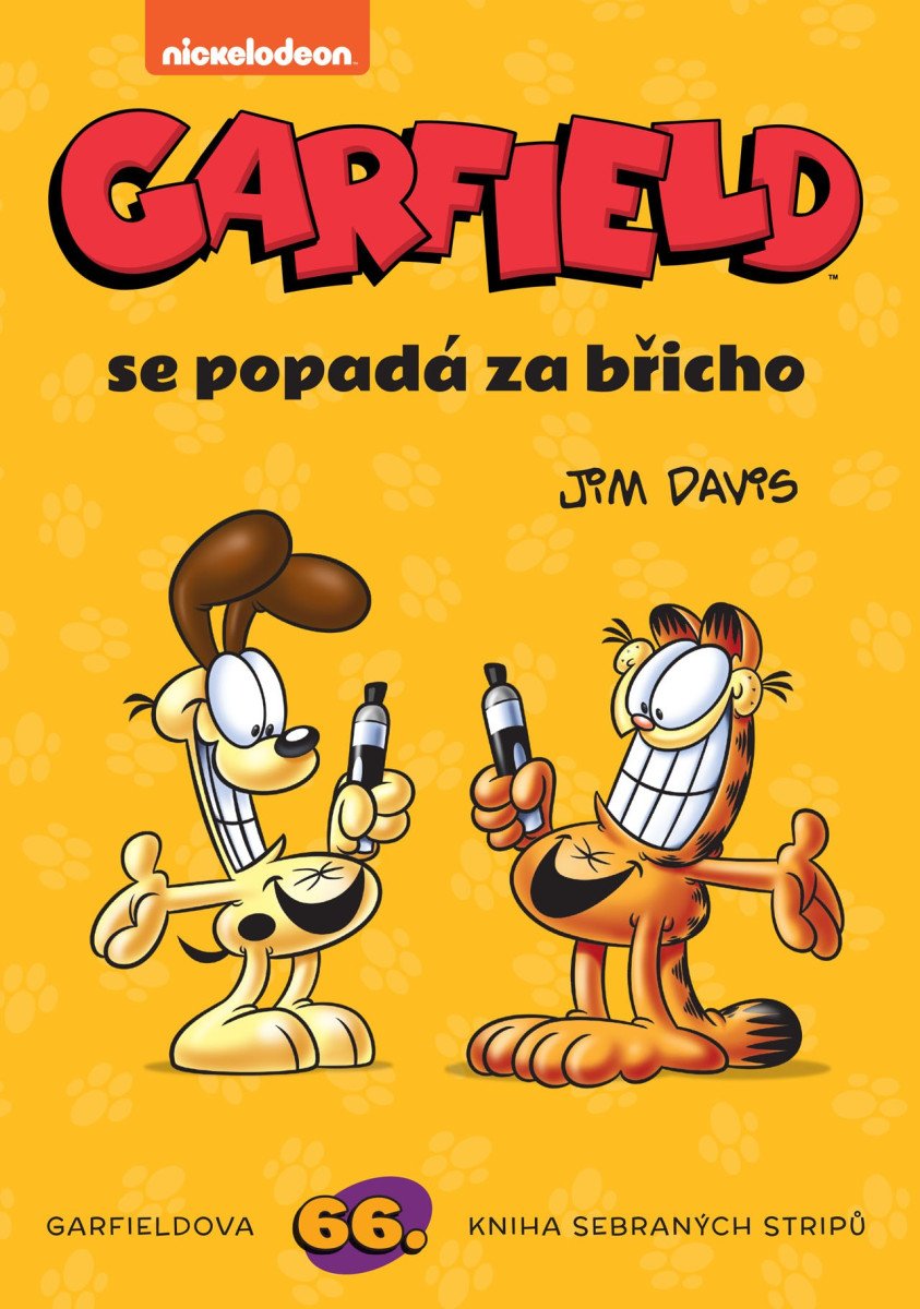 Garfield Garfield se popadá za břicho č 66 – Davis Jim