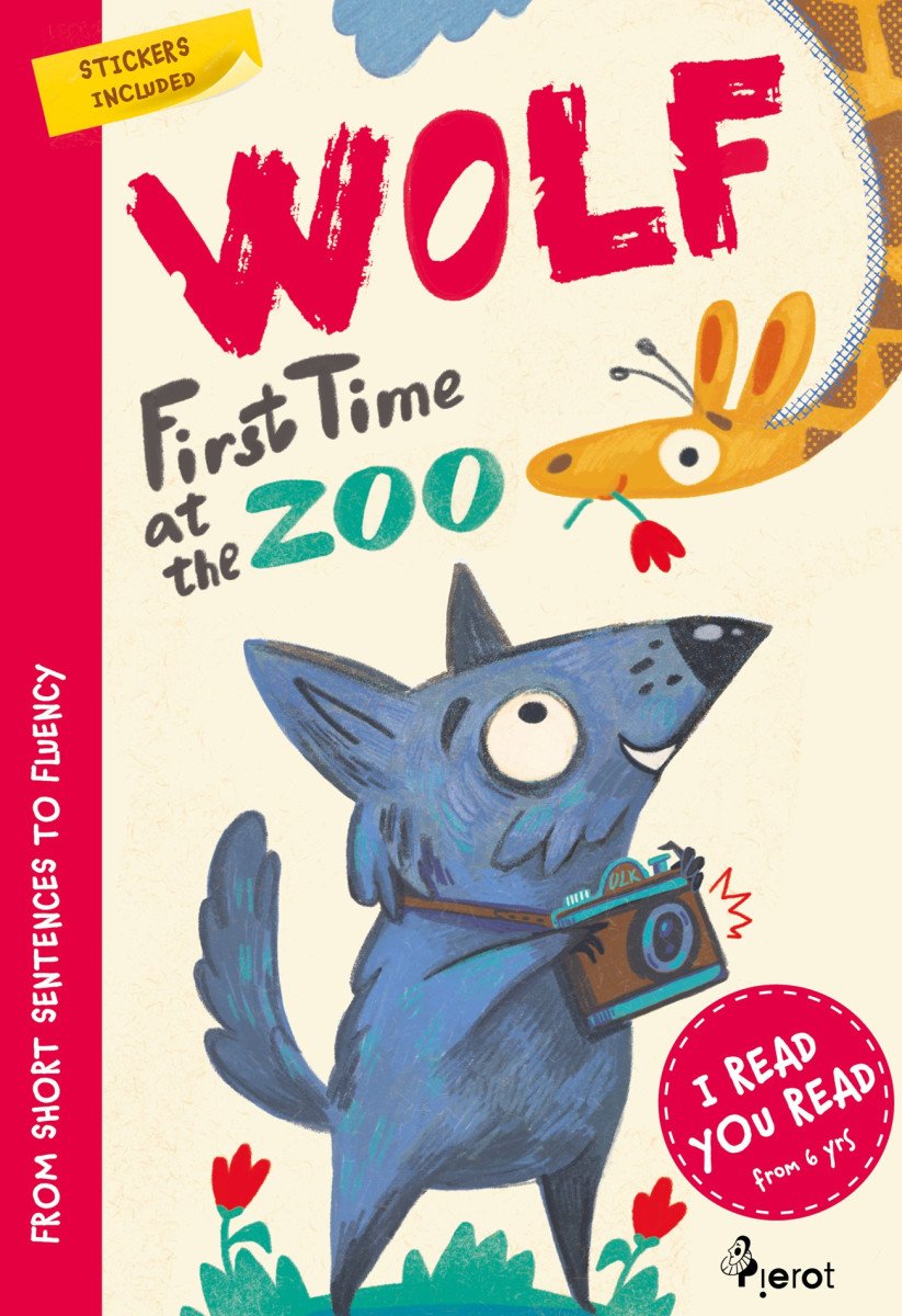 Wolf first time at the ZOO - I Read You Read - With Stickers – Šulc Petr