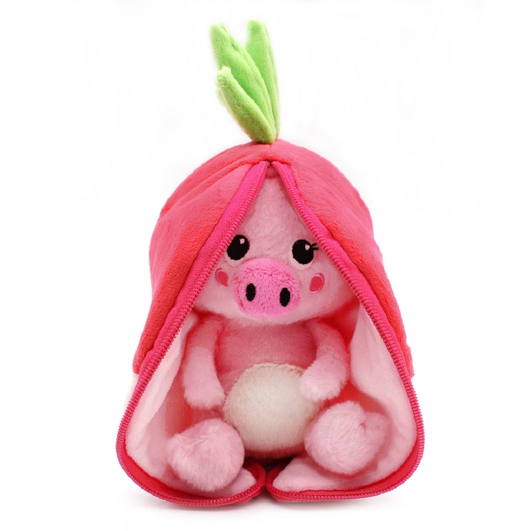 Flipetz 2v1 Plyšové praseŘedkvička - Piglet 20 cm