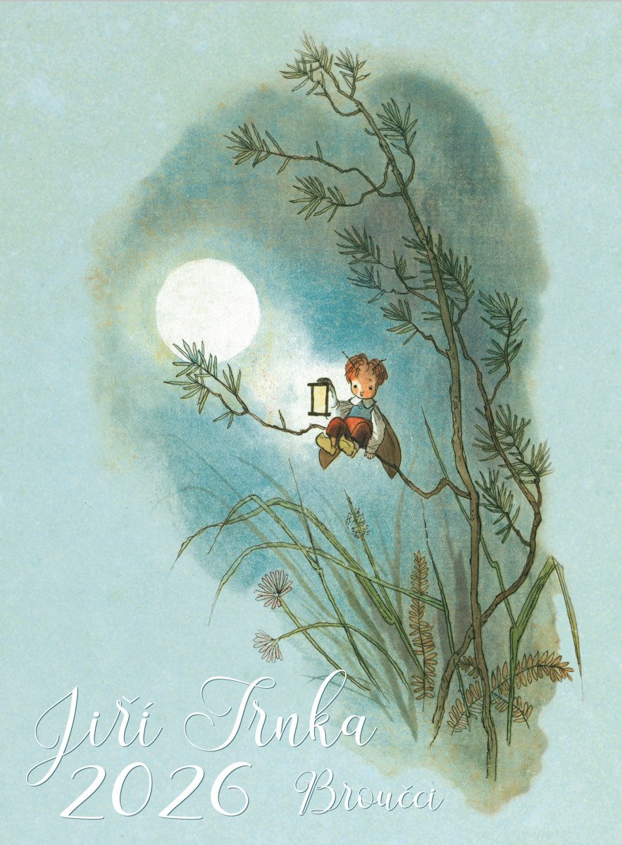 Kalendář 2026 Broučci  nástěnný původní ilustrace