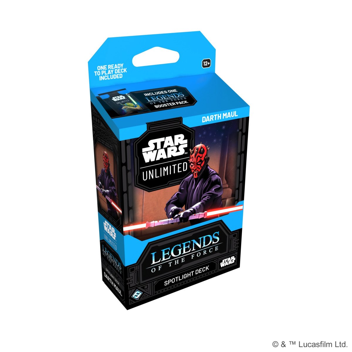 Star Wars Unlimited Legends of the Force Darth Maul - Spotlight Deck