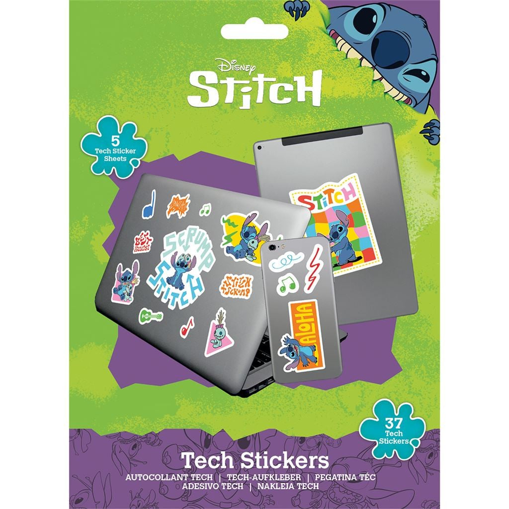 Lilo  Stitch Samolepky 37 kusů