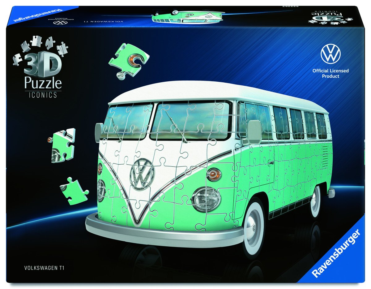 3D Puzzle Iconics Volkswagen T1 162 dílků