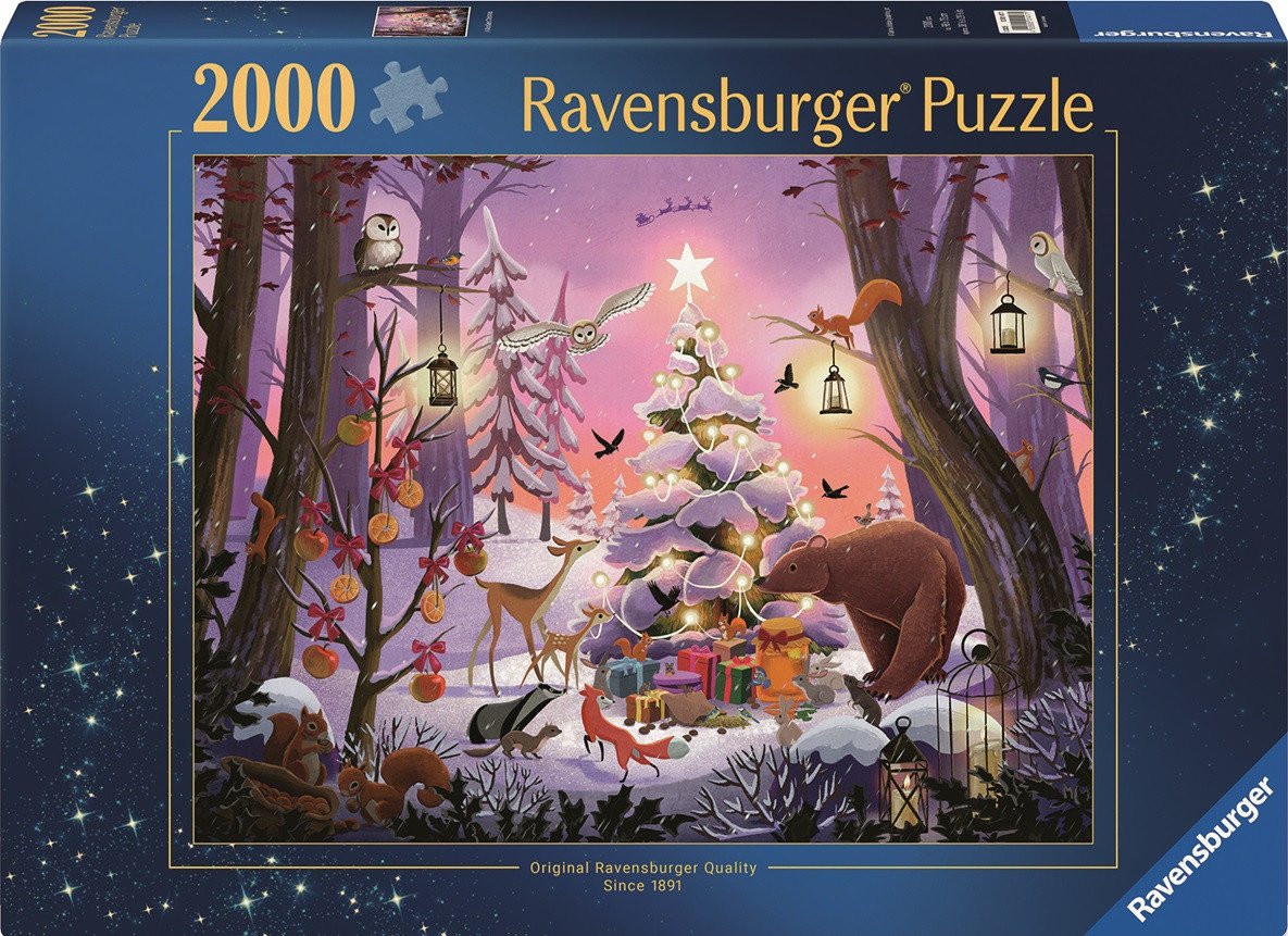 Puzzle Vánoční zázrak 2000 dílků