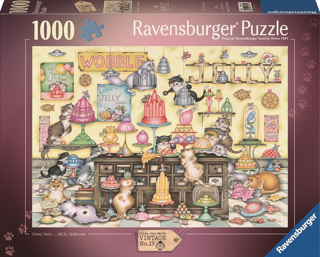 Puzzle Kočičí krámek 1000 dílků