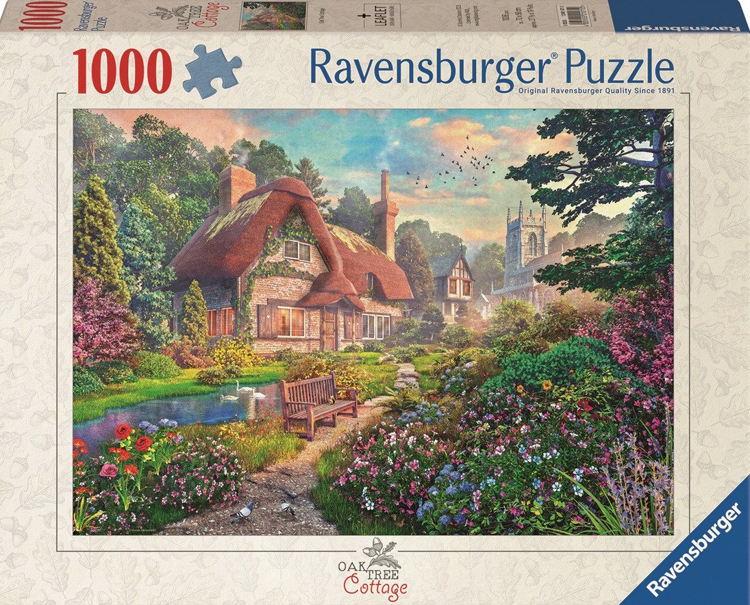 Puzzle Ráj v srdci přírody 1000 dílků