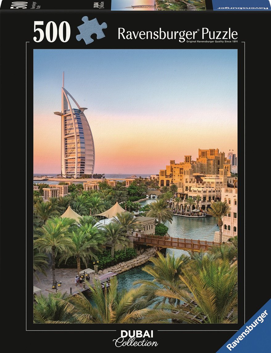 Puzzle Kolekce DUBAJ Dubaj - město budoucnosti 500 dílků