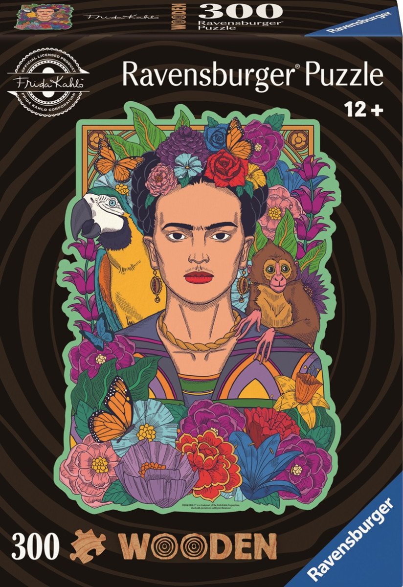 Dřevěné puzzle Frida Kahlo 300 dílků