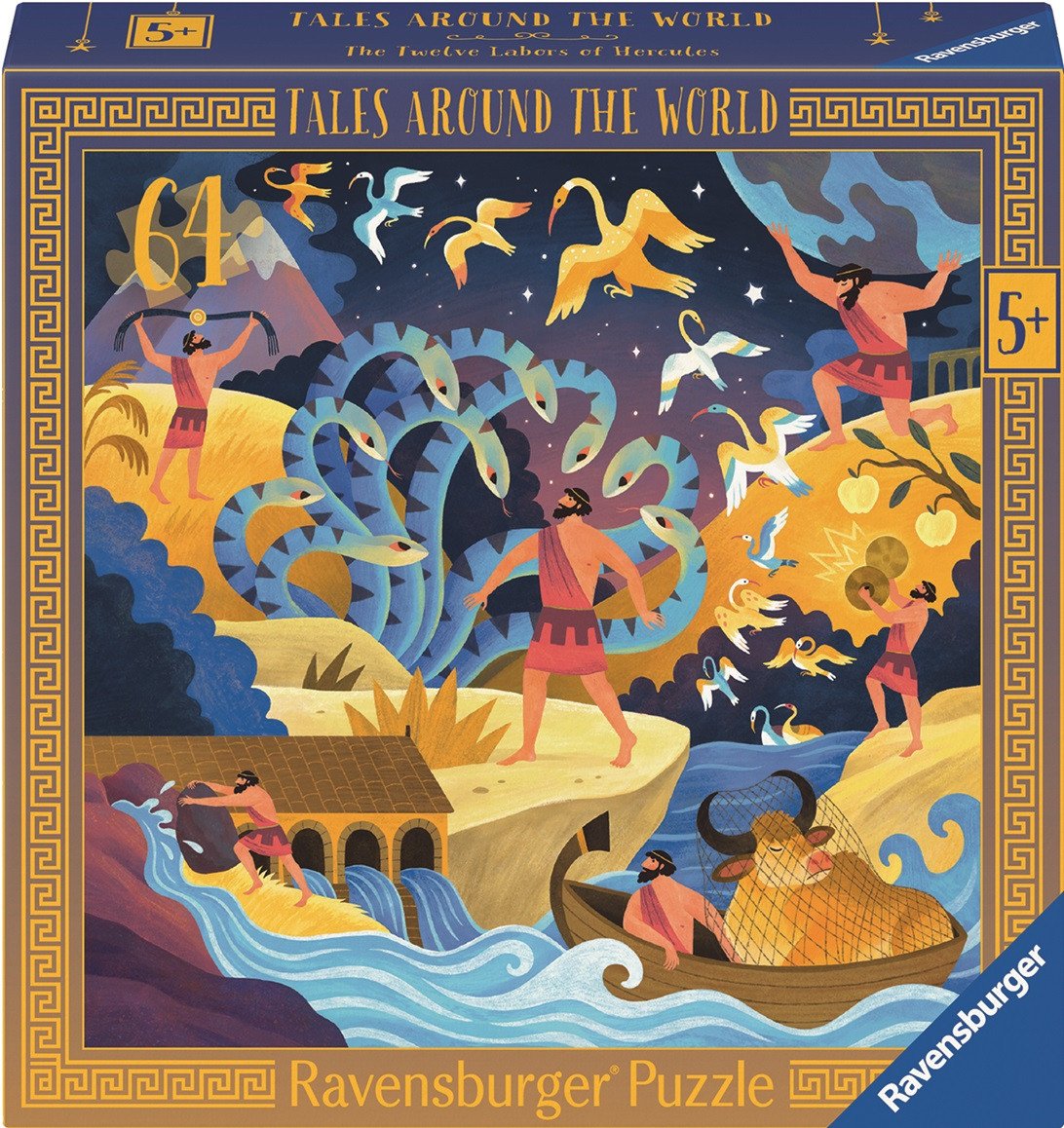 Puzzle 12 Héraklových úkolů 64 dílků