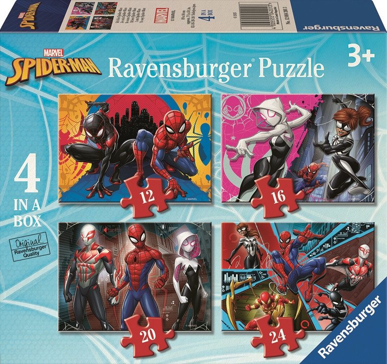 Puzzle Marvel Spider-Man 4v1