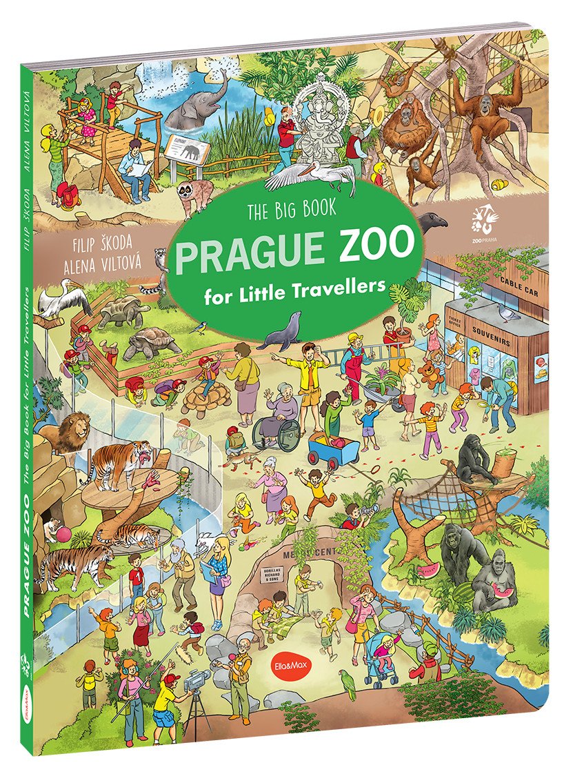 Little Travellers - The Big Book ZOO PRAGUE – Viltová Alena