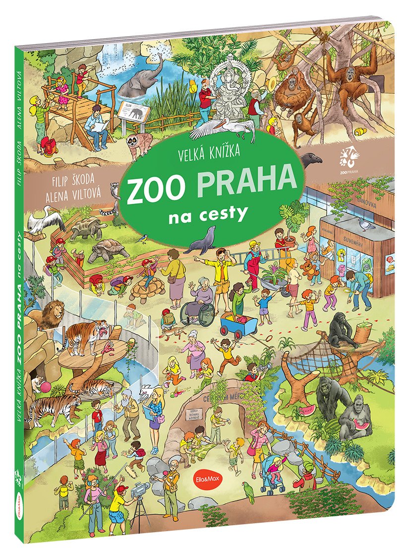 Na cesty - Velká knížka ZOO PRAHA – Viltová Alena