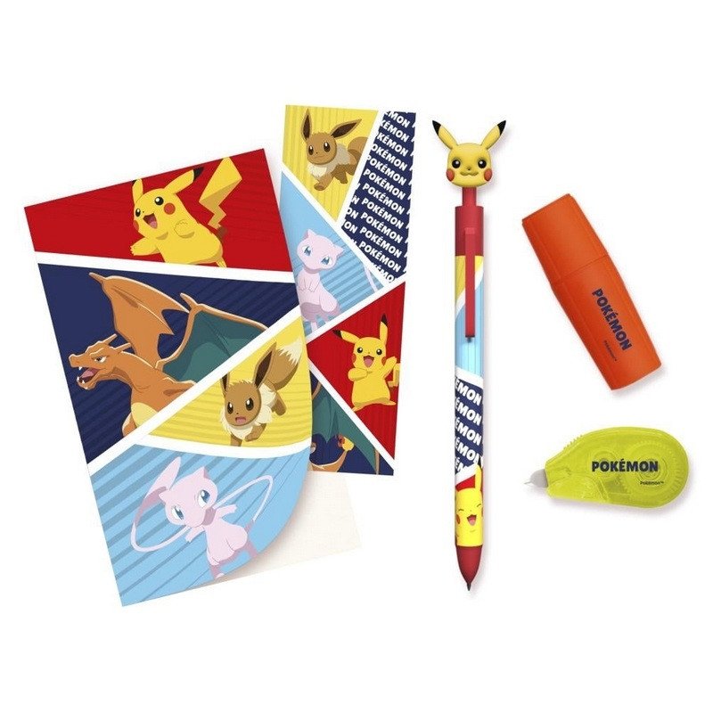 Školní set s blokem Pokémon