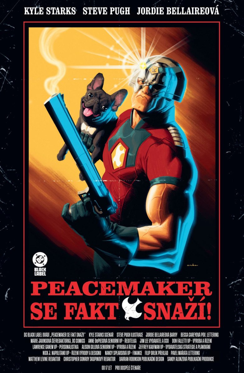 Peacemaker se fakt snaží Black Label