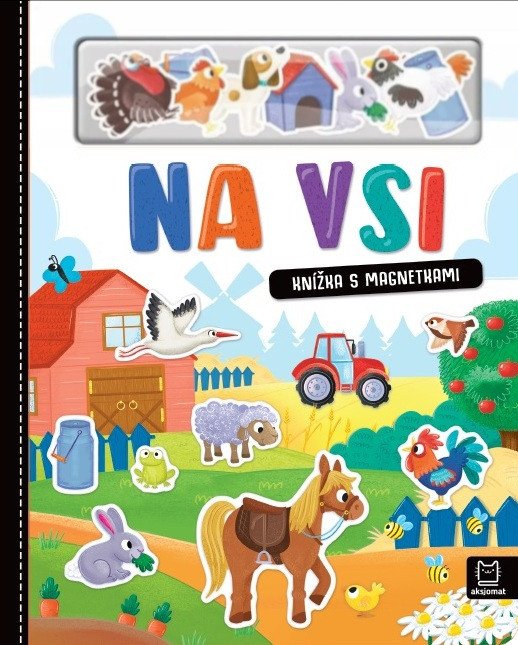 Na vsi - Knížka s magnetkami – Podgórska Anna