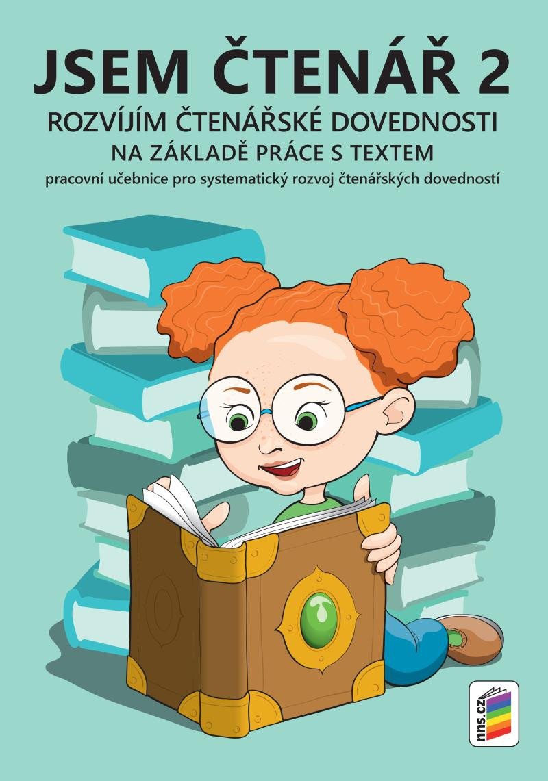 Jsem čtenář 2 - rozvíjím čtenářské dovednosti barevný doporučeno pro 3 ročník