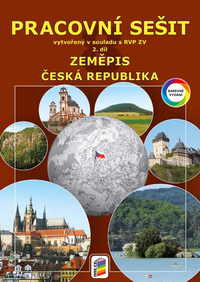 Zeměpis 8 2 díl - Česká republika barevný pracovní sešit