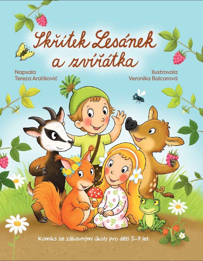 Skřítek Lesánek a zvířátka – Aratikovic Tereza
