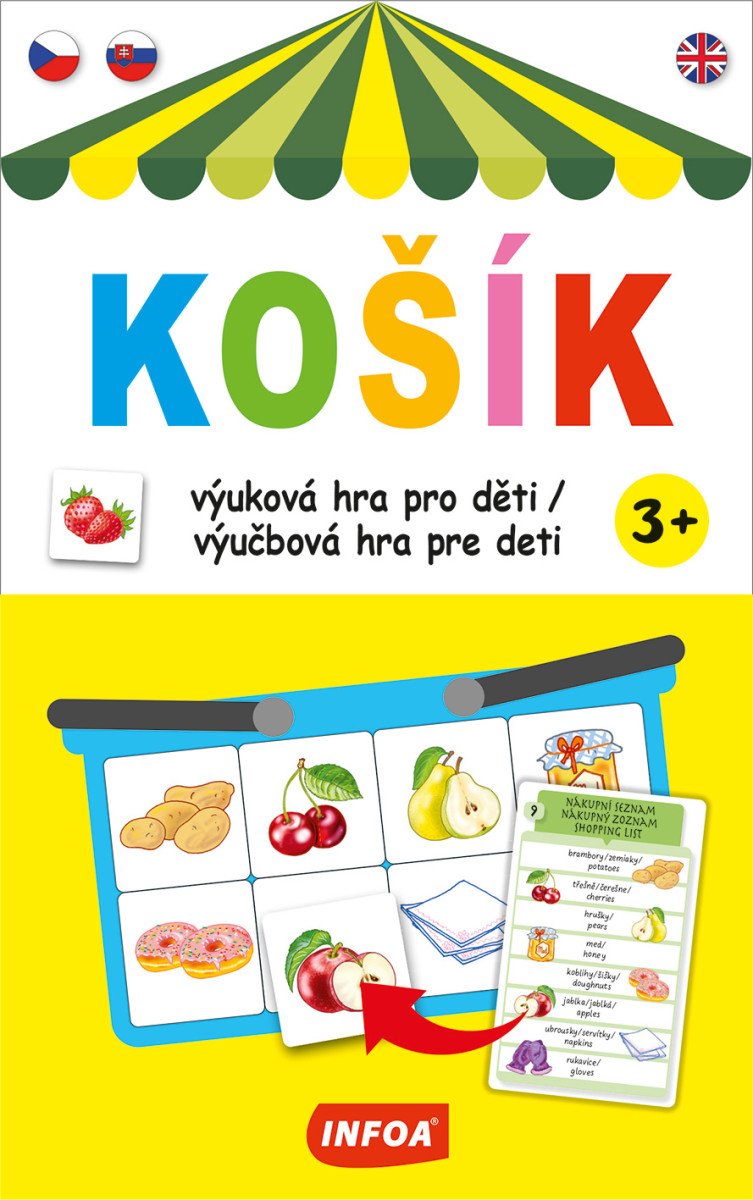 Výuková hra krabička - Košík  Výučbová hra - Košík