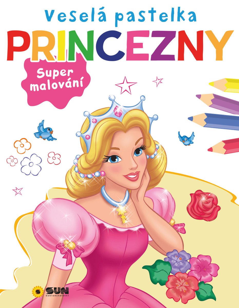 Veselá pastelka Princezny