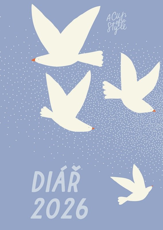 A Cup of Style - Diář 2026 A6 – Gránová Lucie