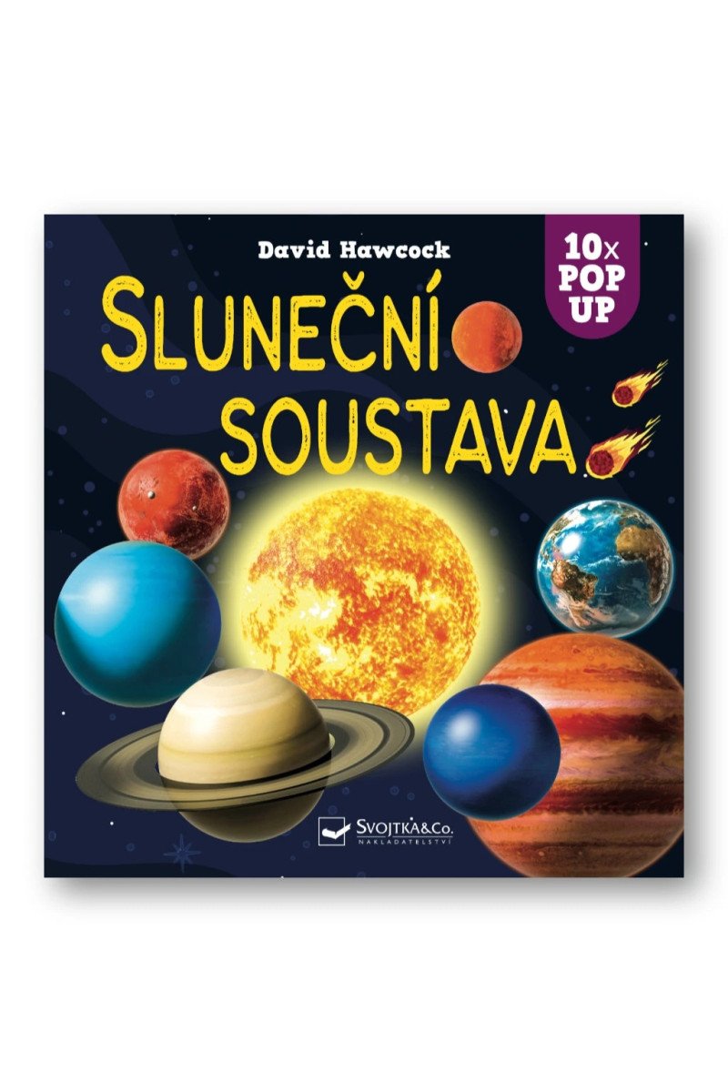 Sluneční soustava 10x POP UP