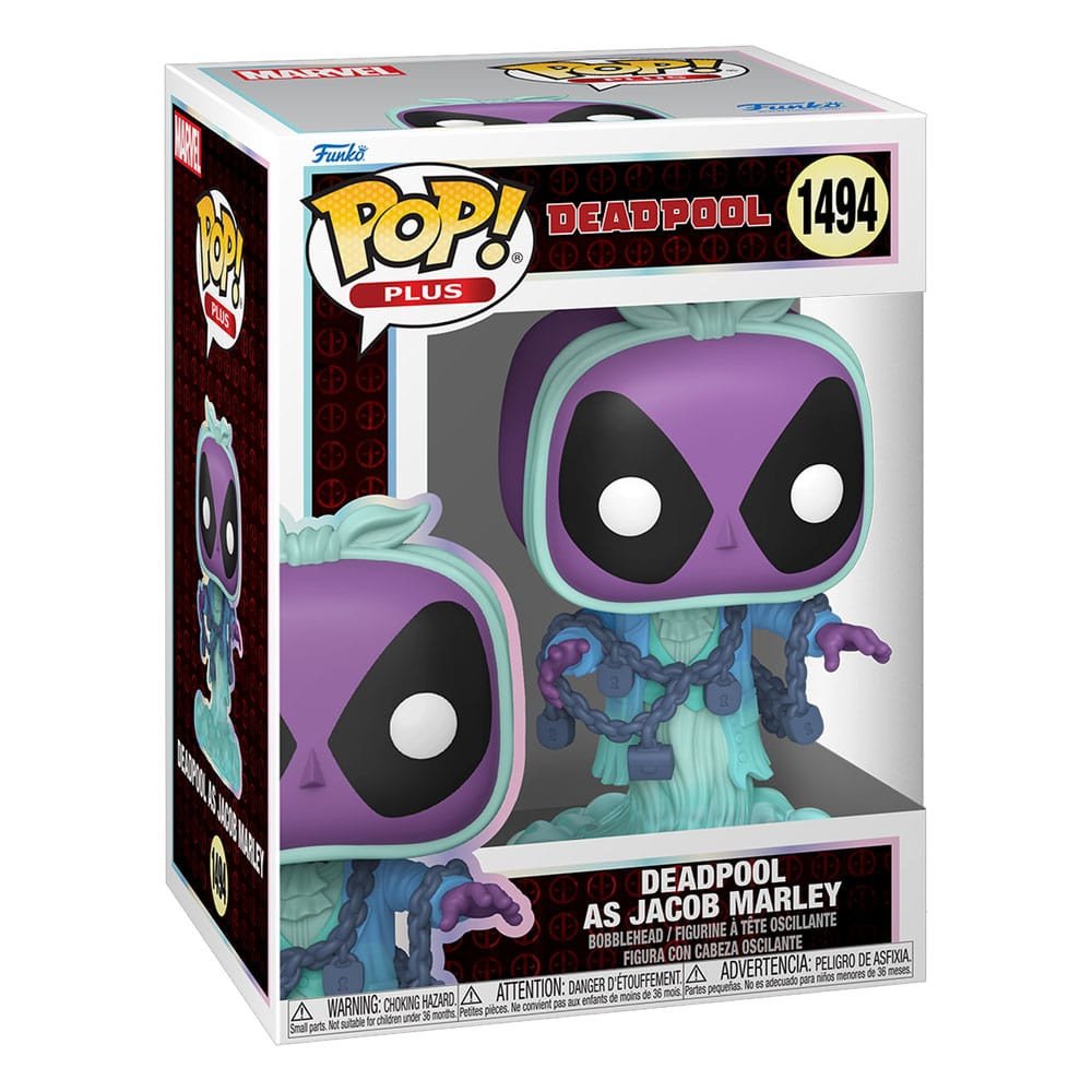 Funko POP Plus DeadpoolDeadpool as Jacob Marley 1494