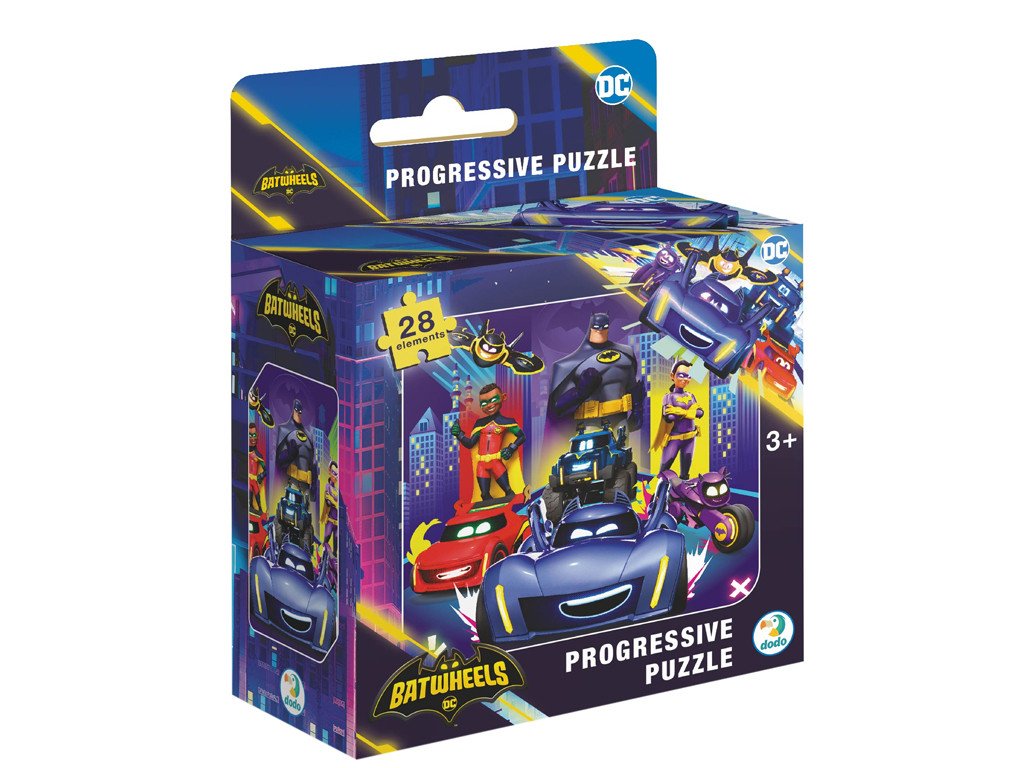 Puzzle Batwheels Volám všechny 28 dílků