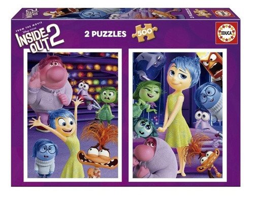 Puzzle V hlavě 2 2x500 dílků