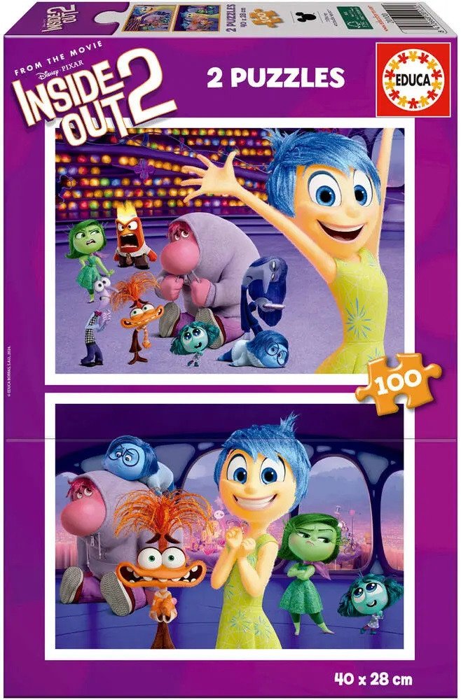 Puzzle V hlavě 2 2x100 dílků