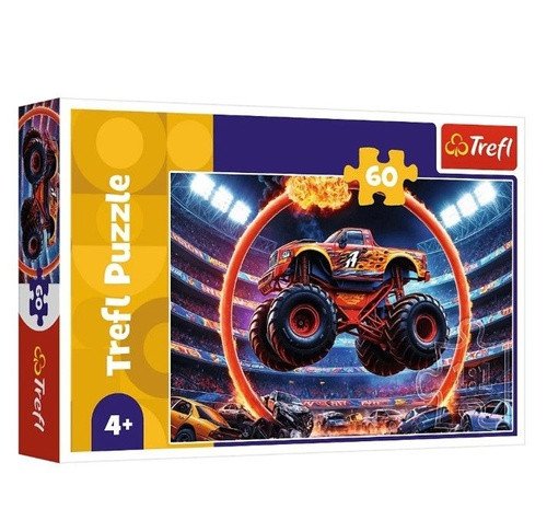 Puzzle Monster truck 60 dílků