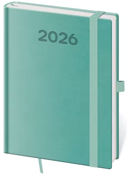 Diář 2026 denní B6 Print Pop - světle zelená