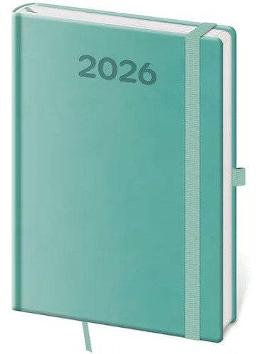 Diář 2026 denní A5 Print Pop - světle zelená