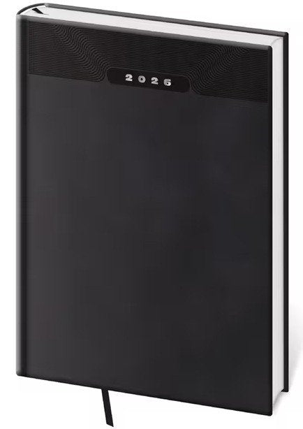 Diář 2026 týdenní A5 Print Classic - černá