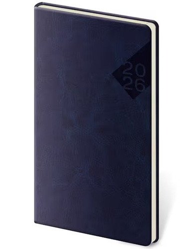 Diář 2026 týdenní kapesní Nebrasca - modrá