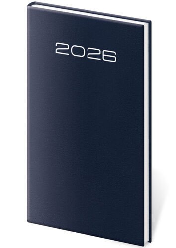 Diář 2026 týdenní kapesní Old Karachi - modrá