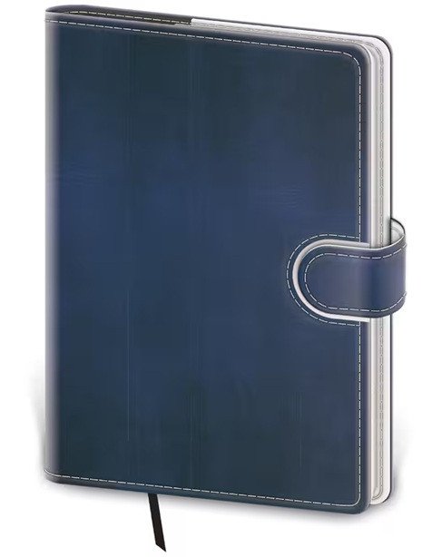 Diář 2026 týdenní A5 Flip - modrobílá