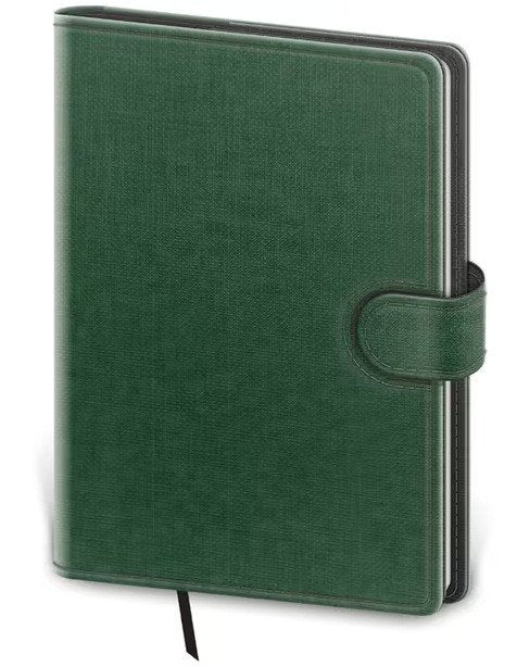 Diář 2026 denní A5 Flip - zelenošedá