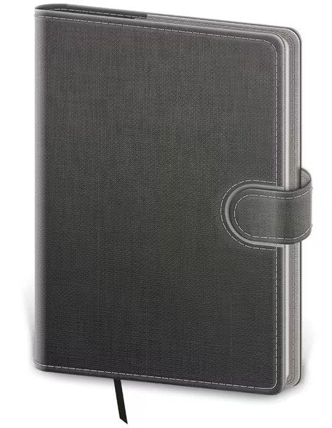 Diář 2026 denní A5 Flip - šedošedá