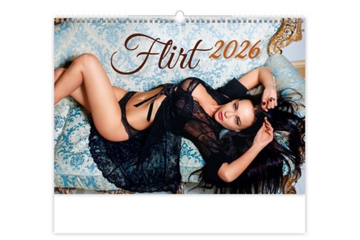 Kalendář nástěnný 2026 - Flirt
