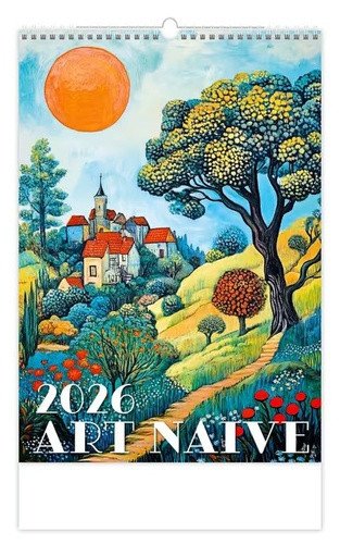 Kalendář nástěnný 2026 - Art Naive