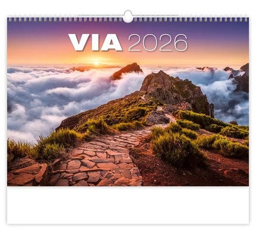 Kalendář nástěnný 2026 - Via