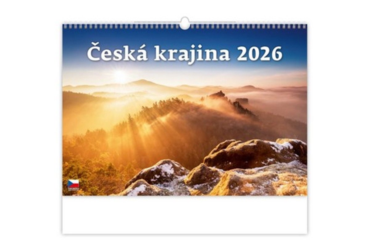 Kalendář nástěnný 2026 - Česká krajina